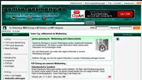 What Gemsa-germany.de website looked like in 2016 (7 years ago)
