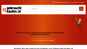 What Gebraucht-kaufen.at website looked like in 2016 (7 years ago)