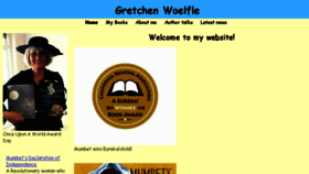 What Gretchenwoelfle.com website looked like in 2016 (7 years ago)
