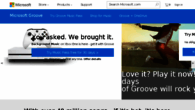What Groove.net website looked like in 2016 (7 years ago)