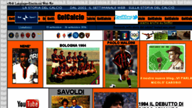 What Golcalcio.it website looked like in 2016 (7 years ago)