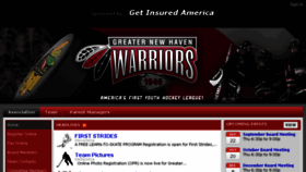 What Gnhwarriors.org website looked like in 2016 (7 years ago)