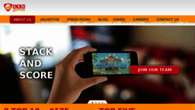 What Gsngames.com website looked like in 2016 (9 years ago)