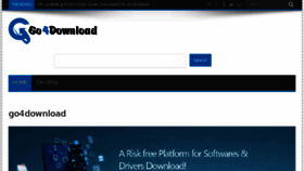 What Go4download.com website looked like in 2016 (7 years ago)