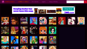 What Games2girls2.com website looked like in 2016 (7 years ago)