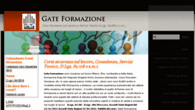 What Gateformazione.it website looked like in 2016 (7 years ago)
