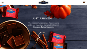 What Ghirardelli.com website looked like in 2016 (8 years ago)