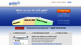 What Gubb.net website looked like in 2016 (7 years ago)