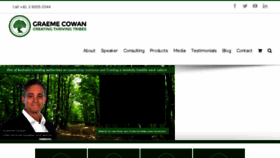 What Graemecowan.com.au website looked like in 2016 (7 years ago)