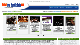What Global-free-classified-ads.com website looked like in 2016 (7 years ago)