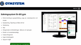 What Gymsystem.se website looked like in 2016 (7 years ago)
