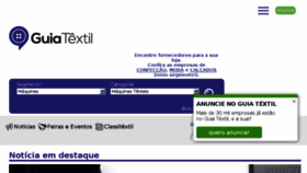 What Guiatextil.com.br website looked like in 2016 (7 years ago)