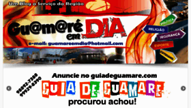 What Guamareemdia.com website looked like in 2016 (7 years ago)