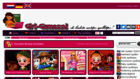 What Girl-games.nl website looked like in 2016 (7 years ago)