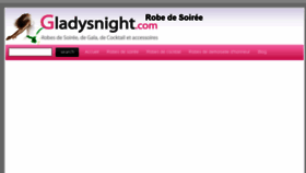 What Gladysnight.com website looked like in 2016 (7 years ago)
