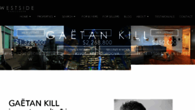 What Gaetankill.ca website looked like in 2016 (7 years ago)