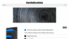 What Gentlebooklets.com website looked like in 2016 (7 years ago)