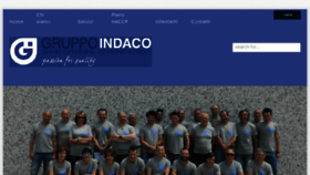 What Gruppoindaco.com website looked like in 2016 (7 years ago)