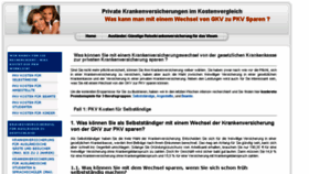 What Guenstige-versicherungen-online.de website looked like in 2016 (7 years ago)