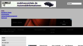 What Gebrauchtwagen-information.de website looked like in 2016 (7 years ago)