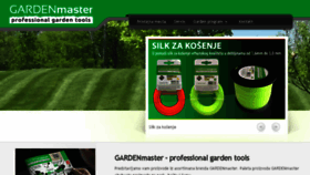 What Gardenmaster.rs website looked like in 2016 (7 years ago)
