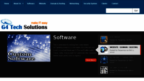 What G4techsolution.com website looked like in 2016 (7 years ago)