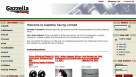 What Gazzellaracing.com website looked like in 2016 (7 years ago)