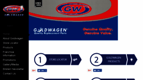 What Goldwagen.co.za website looked like in 2016 (7 years ago)