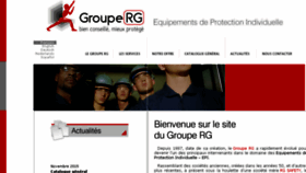 What Groupe-rg.com website looked like in 2016 (7 years ago)