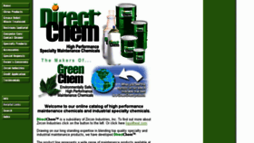 What Greenchem.com website looked like in 2016 (7 years ago)
