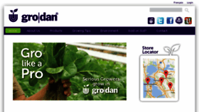 What Grodan101.com website looked like in 2016 (7 years ago)