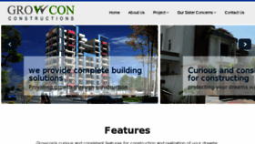 What Growcon.in website looked like in 2016 (7 years ago)