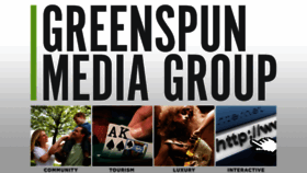 What Greenspunmedia.com website looked like in 2016 (7 years ago)