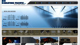 What Gratingpacific.com website looked like in 2016 (8 years ago)