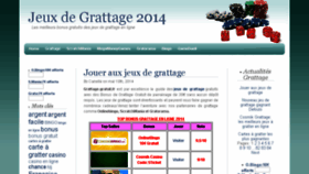 What Grattage-gratuit.fr website looked like in 2016 (7 years ago)