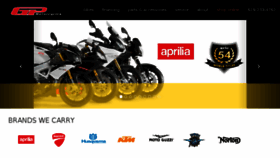 What Gpmotorcycles.com website looked like in 2016 (7 years ago)