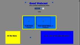 What Goodwebcast.com website looked like in 2016 (7 years ago)