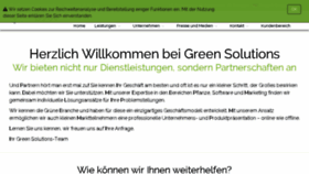 What Green-solutions.net website looked like in 2016 (7 years ago)