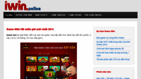 What Gameiwin.org website looked like in 2016 (8 years ago)