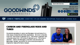 What Goodwinds.com website looked like in 2016 (7 years ago)