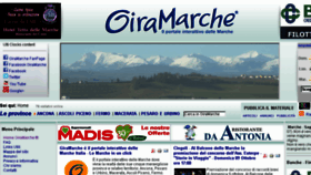 What Giramarche.it website looked like in 2016 (7 years ago)