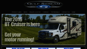 What Gulfstreamrv.com website looked like in 2016 (7 years ago)
