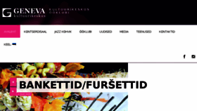 What Geneva.ee website looked like in 2016 (7 years ago)