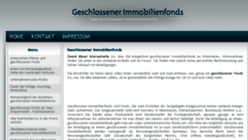 What Geschlossener-immobilienfond.net website looked like in 2016 (7 years ago)