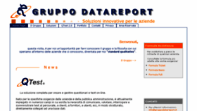 What Gruppodatareport.it website looked like in 2016 (7 years ago)
