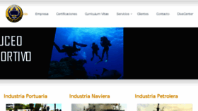 What Gulfdiving.com.mx website looked like in 2016 (7 years ago)