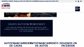 What Grupoautofinmonterrey.com website looked like in 2016 (7 years ago)
