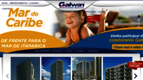 What Galwan.com.br website looked like in 2016 (7 years ago)