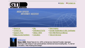 What Gti.net website looked like in 2016 (7 years ago)