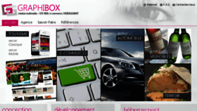 What Graphibox.biz website looked like in 2016 (7 years ago)
